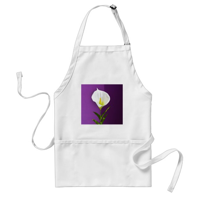 Cala Lily-blomma Förkläde (Framsidan)