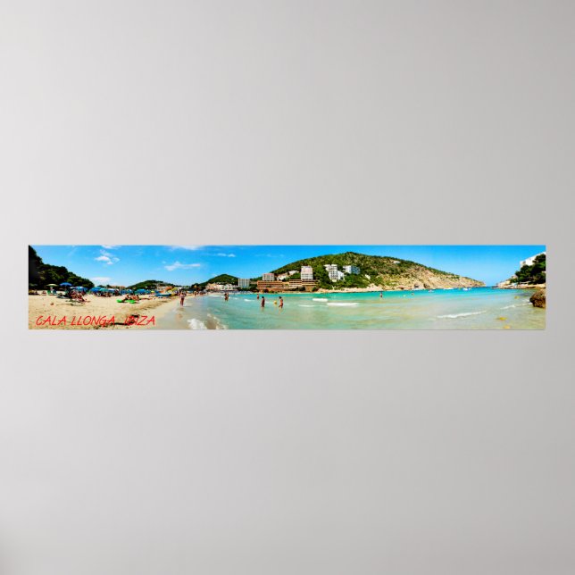 cala llonga ibiza poster (Framsidan)