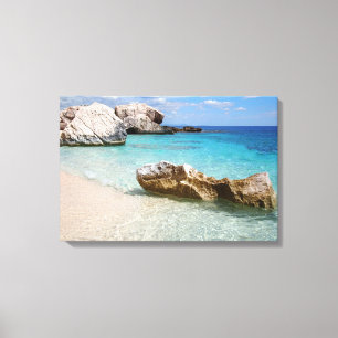 Cala Mariolu strand, Sardinia kanvastryck