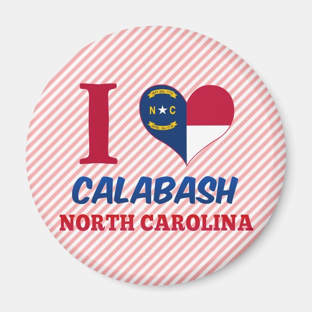 Calabash, North Carolina Magnet (Framsidan)