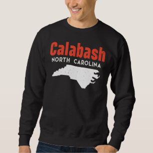 Calabash North Carolina Usa State America Travel Lång Ärmad Tröja
