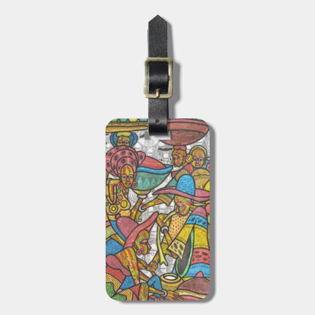 Calabashen marknadsför bagagebricka (Vertikal Framsida)