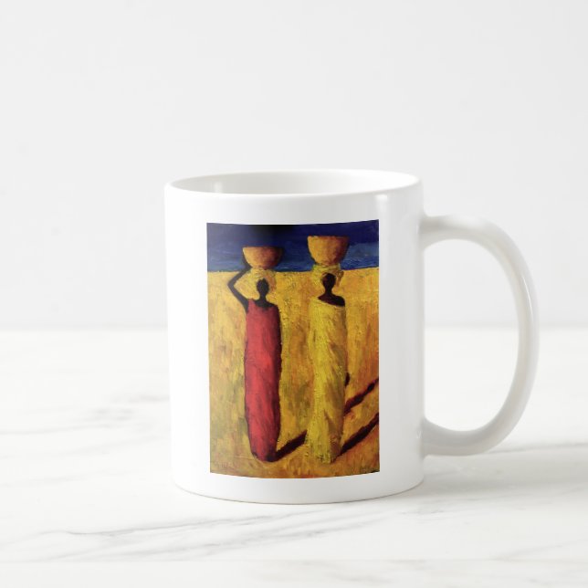Calabashflickor 1991 kaffemugg (Höger)