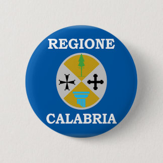 Calabria (italien) flagga knapp