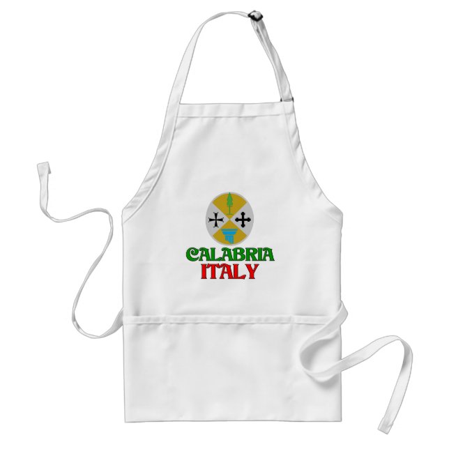 Calabria italien förkläde (Framsidan)