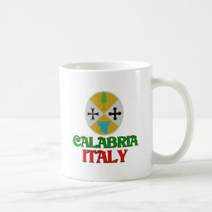 Calabria italien kaffemugg