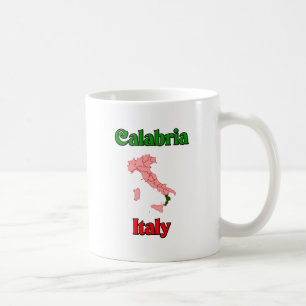 Calabria italien kaffemugg