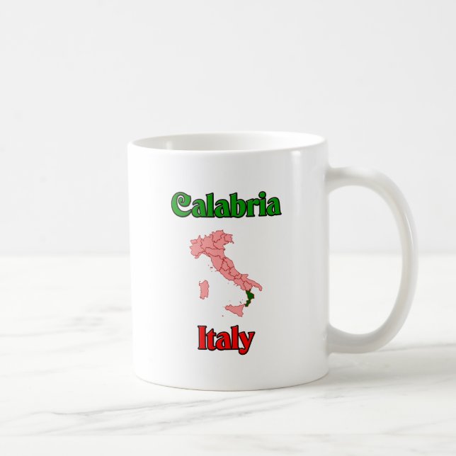 Calabria italien kaffemugg (Höger)