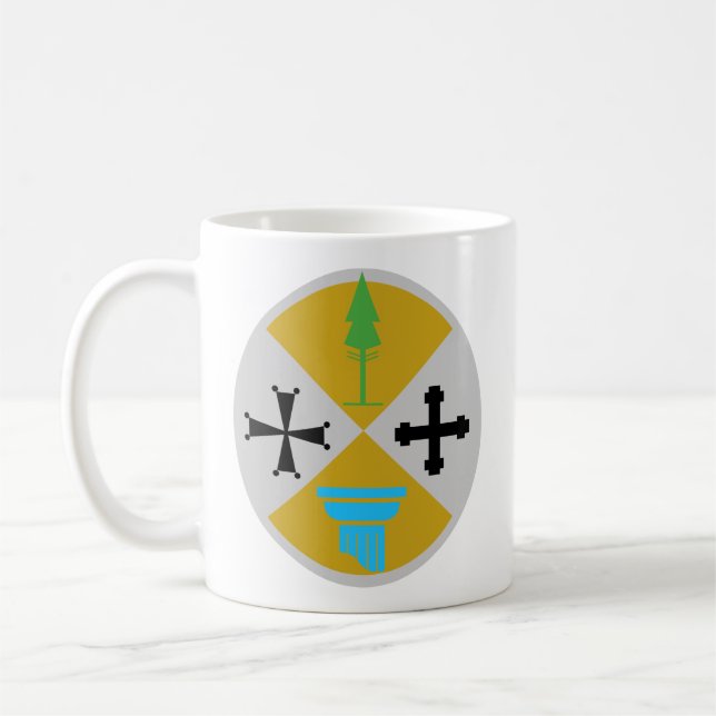 Calabria italien kaffemugg (Vänster)