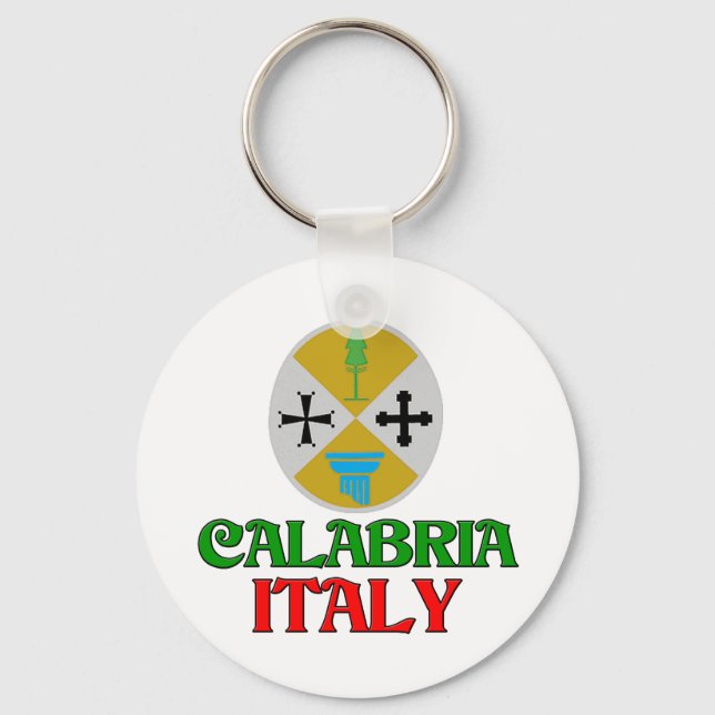 Calabria Italien Nyckelring (Framsida)