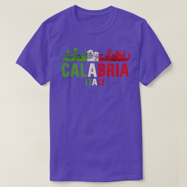 Calabria Italien T Shirt (Design framsida)