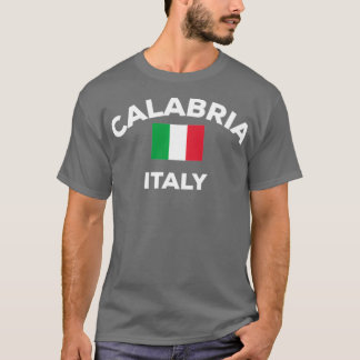 Calabria Italy Italia Italian Flag Home City Touri T Shirt