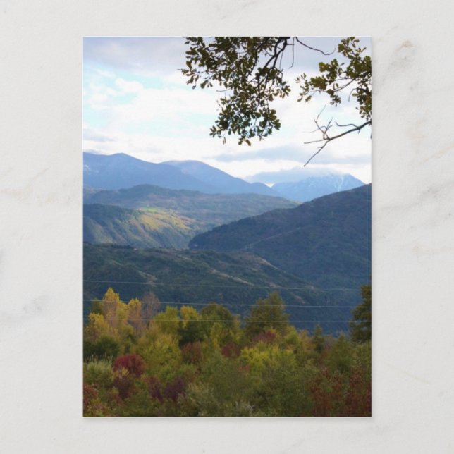 Calabria Panorama Vykort (Framsida)