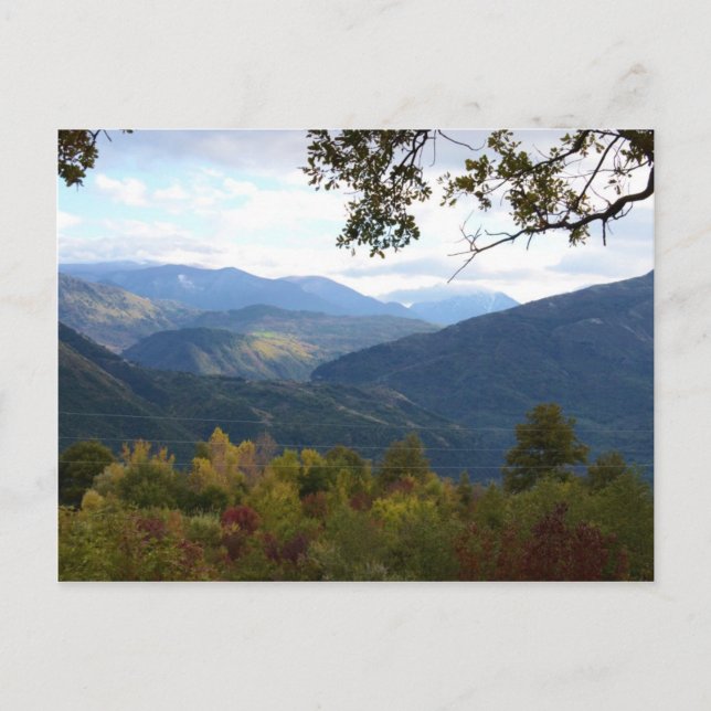 Calabria panorama vykort (Framsida)