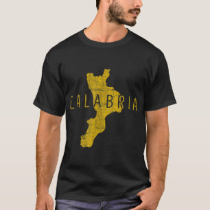 Calabrian Karta Ord Art - Calabria Italien Souveni T Shirt