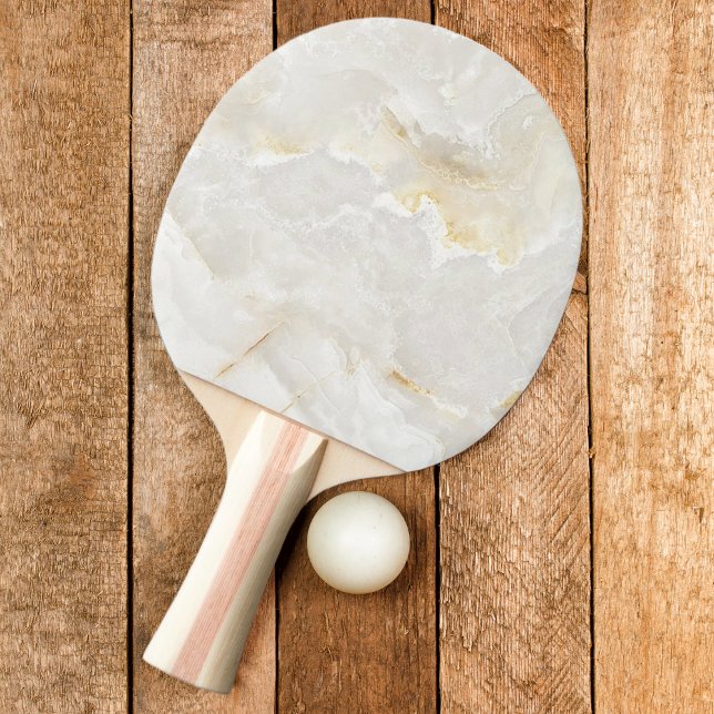 Calacatta Guld Marmor Sten Pingisracket (Skapare uppladdad)