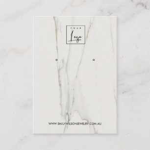 CALACATTA MARBLE STRUKTUR STUD ÖKNING VISNING VISITKORT