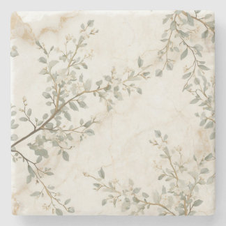 Calacatta Marmor & Botanisk Underlägg