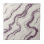 Calacatta Viola – Luxurious Burgundy Marble Tile Kakelplatta<br><div class="desc">Elevate your space with the timeless elegance of Calacatta Viola marble. This ceramic tile features rich burgundy and violet veining flowing across a soft pearl-white base, capturing the bold sophistication of classic Italian luxury. Perfect for feature walls, bathroom accents, kitchen backsplashes, or artistic installations, this tile offers a high-end visual...</div>