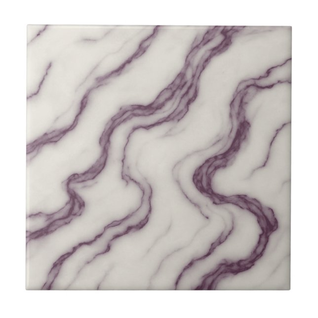 Calacatta Viola – Luxurious Burgundy Marble Tile Kakelplatta (Framsidan)