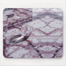 Calacatta Viola Marble med Vatten Sphere Macro Musmatta