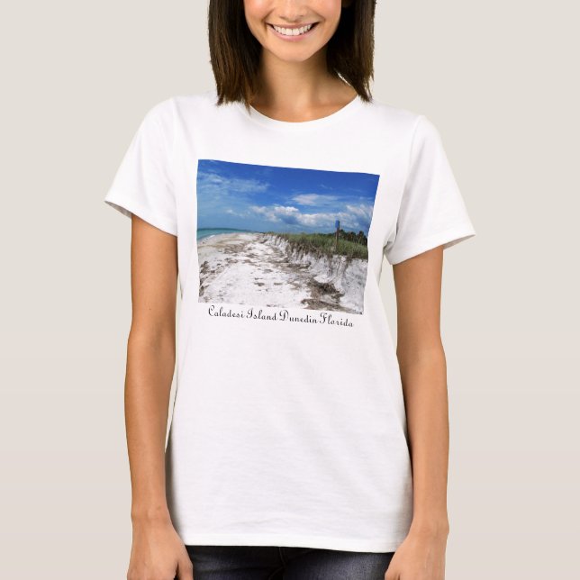 Caladesi Island Dunedin Fl T-Shirt (Framsida)