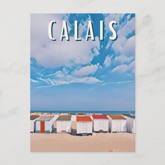 Calais Photo Vintage  Vykort (Framsida)