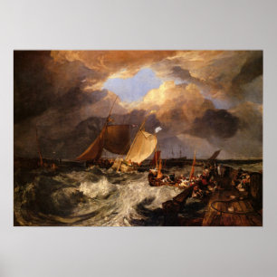 Calais Pier Poster