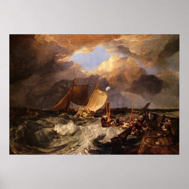 Calais Pier Poster (Framsidan)