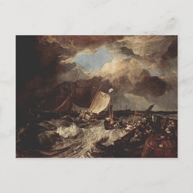 Calais Pier Vykort (Framsida)