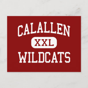 Calallen - Wildcat - Mitten - Corpus Christi Vykort
