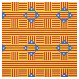 Calalonia och Katalonien Flagga, mode, resa/sport Tyg