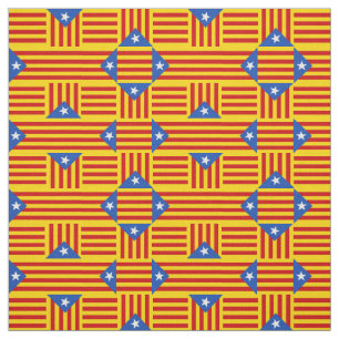 Calalonia och Katalonien Flagga, mode, resor/sport Tyg