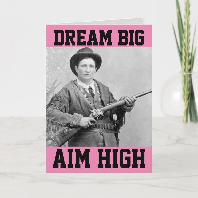 CALAMITY JANE BIRTHDAARD-KORT KORT (Framsida)