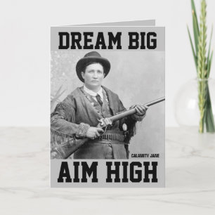 CALAMITY JANE FÖDELSEDAGSKORT FÖR HENNE KORT