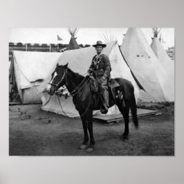 Calamity Jane på Horseback Poster