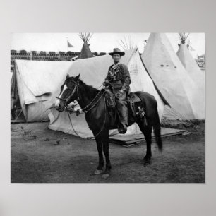 Calamity Jane på Horseback Poster