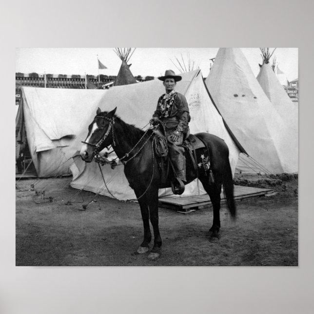 Calamity Jane på Horseback Poster (Framsidan)