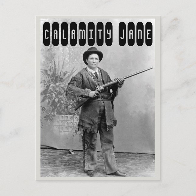 CALAMITY JANE POSTCARDS VYKORT (Framsida)