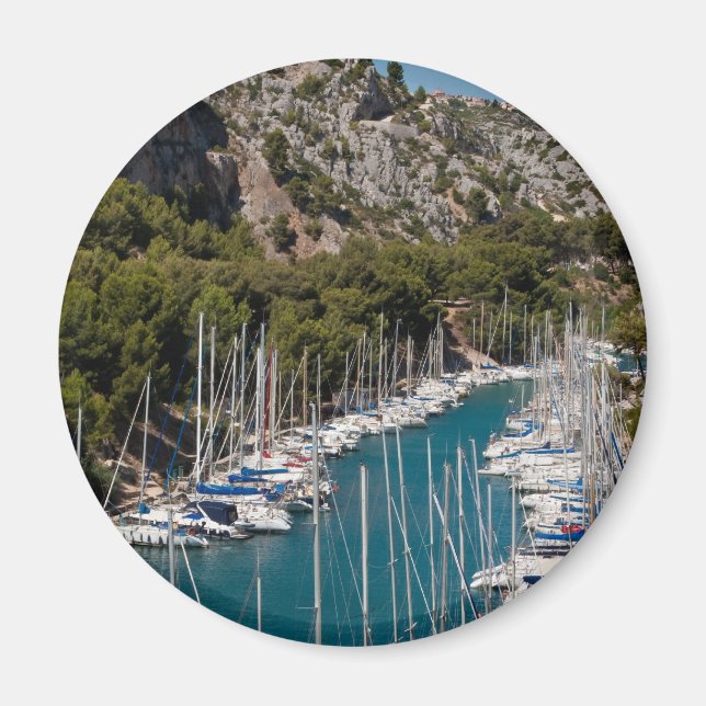 Calanque of Port-Miou Magnet (Framsidan)