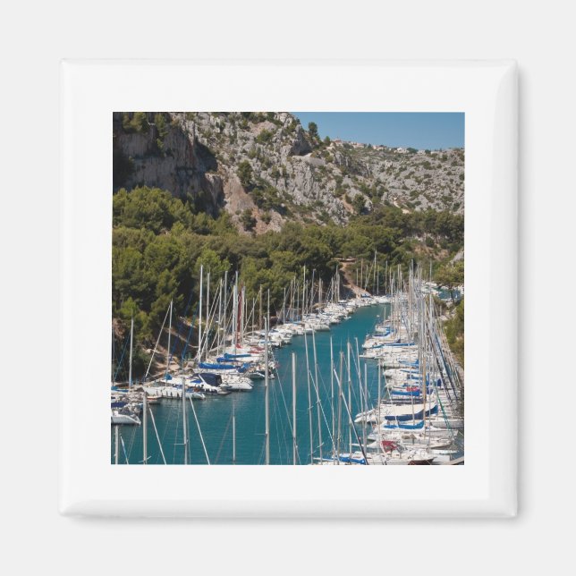Calanque of Port-Miou Magnet (Framsidan)