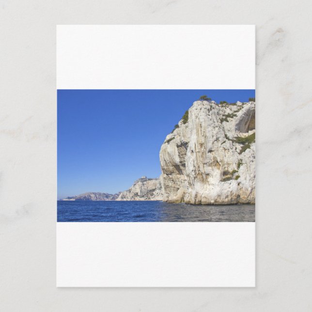 Calanques i Cassis Vykort (Framsida)