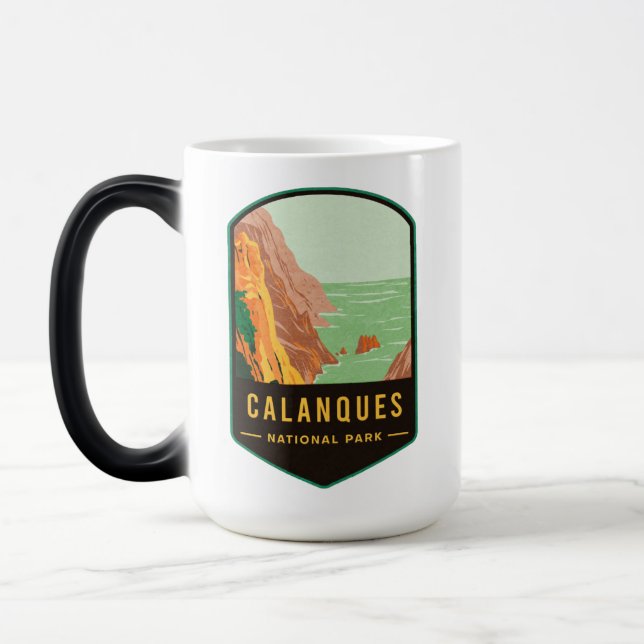 Calanques nationalpark magisk mugg (Vänster)