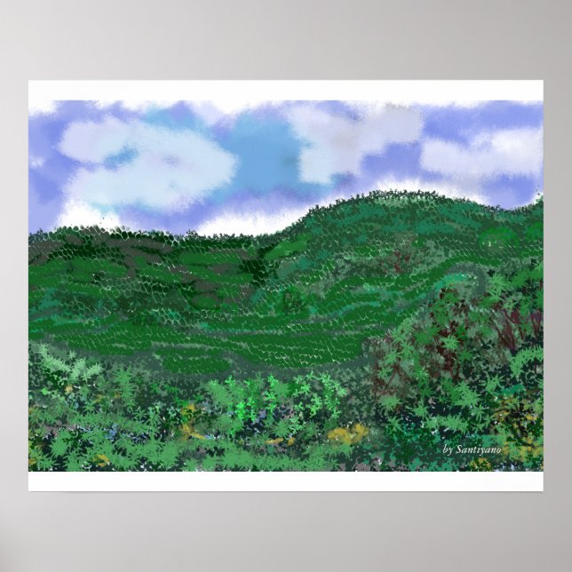 Calanques Poster (Framsidan)