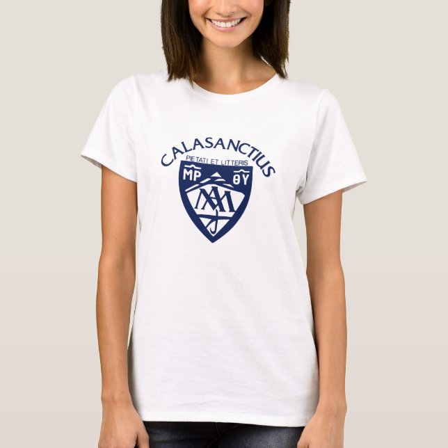 Calasanctius kvinna T-tröja Tee Shirt (Framsida)