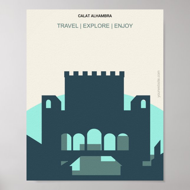 Calat Alhambra Poster (Framsidan)