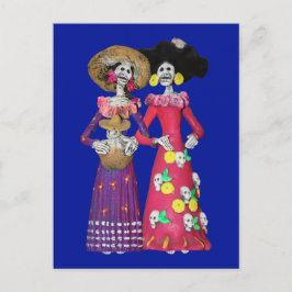 Calavera Amigas Vykort