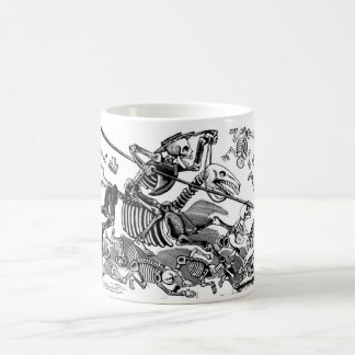 "Calavera av universitetsläraren Quixote" circa Kaffemugg