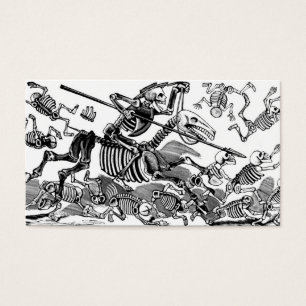 "Calavera av universitetsläraren Quixote" circa Visitkort