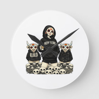 Calavera & Coo Urklocka Rund Klocka
